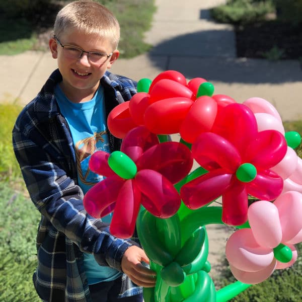 Balloon bouquet delivery