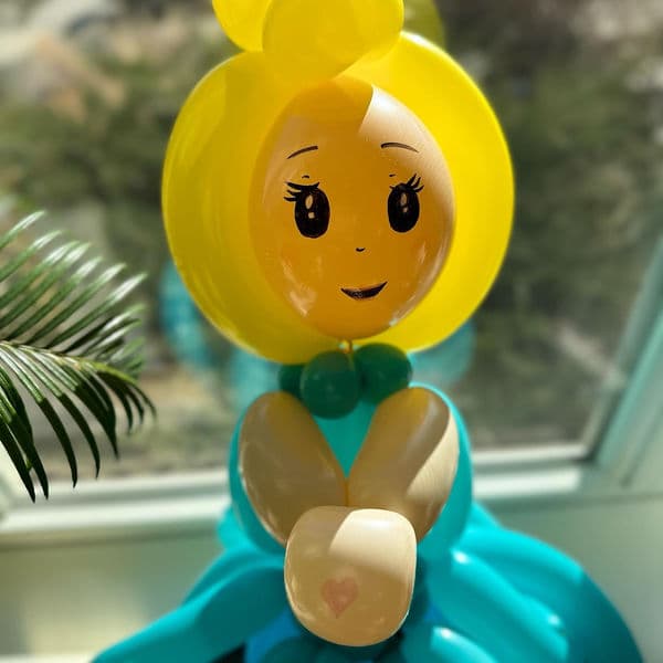 Balloon flower bouquet