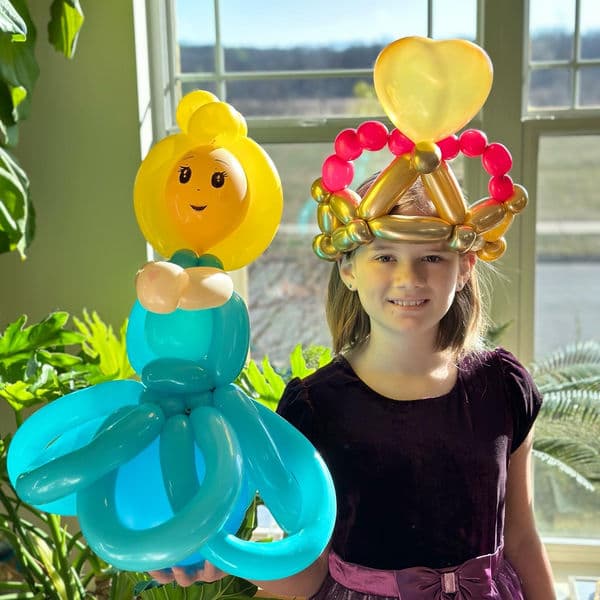 Balloon animal for a child